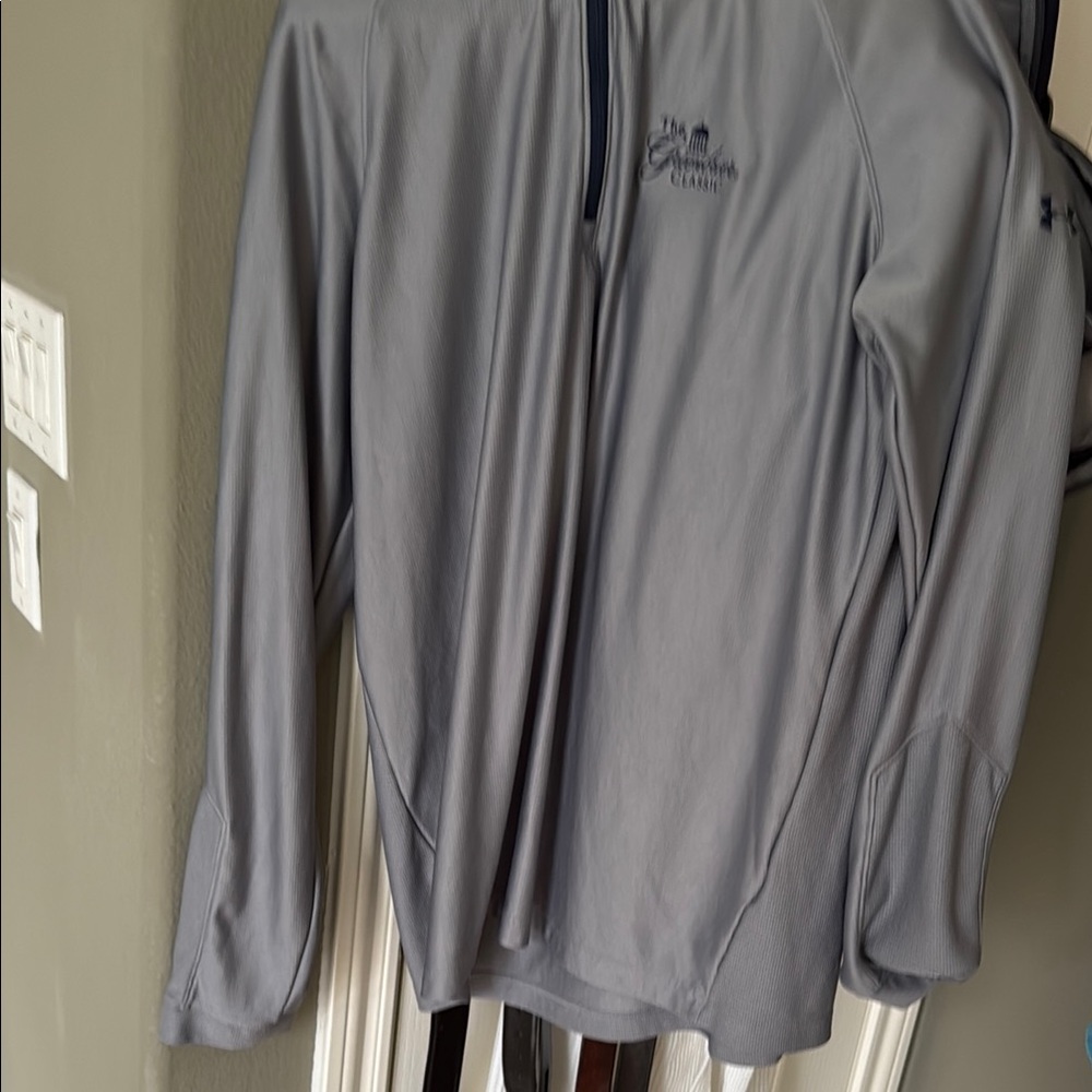 Under Armour Gray Quarter-Zip Pullover
